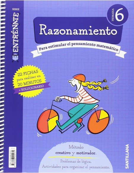 CUADERNO RAZONAMIENTO 6ºPRIMARIA ENTRENATE
